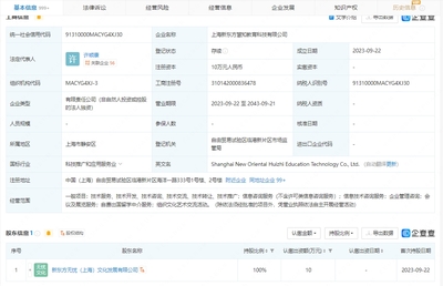 新東方落子上海，慧知科技啟航 深化留學(xué)服務(wù)，布局教育科技新賽道